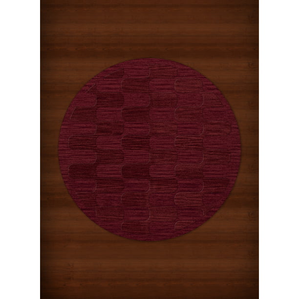 5' x 8' Oval Rich Red Dalyn Rugs Dover DV9 Rug 